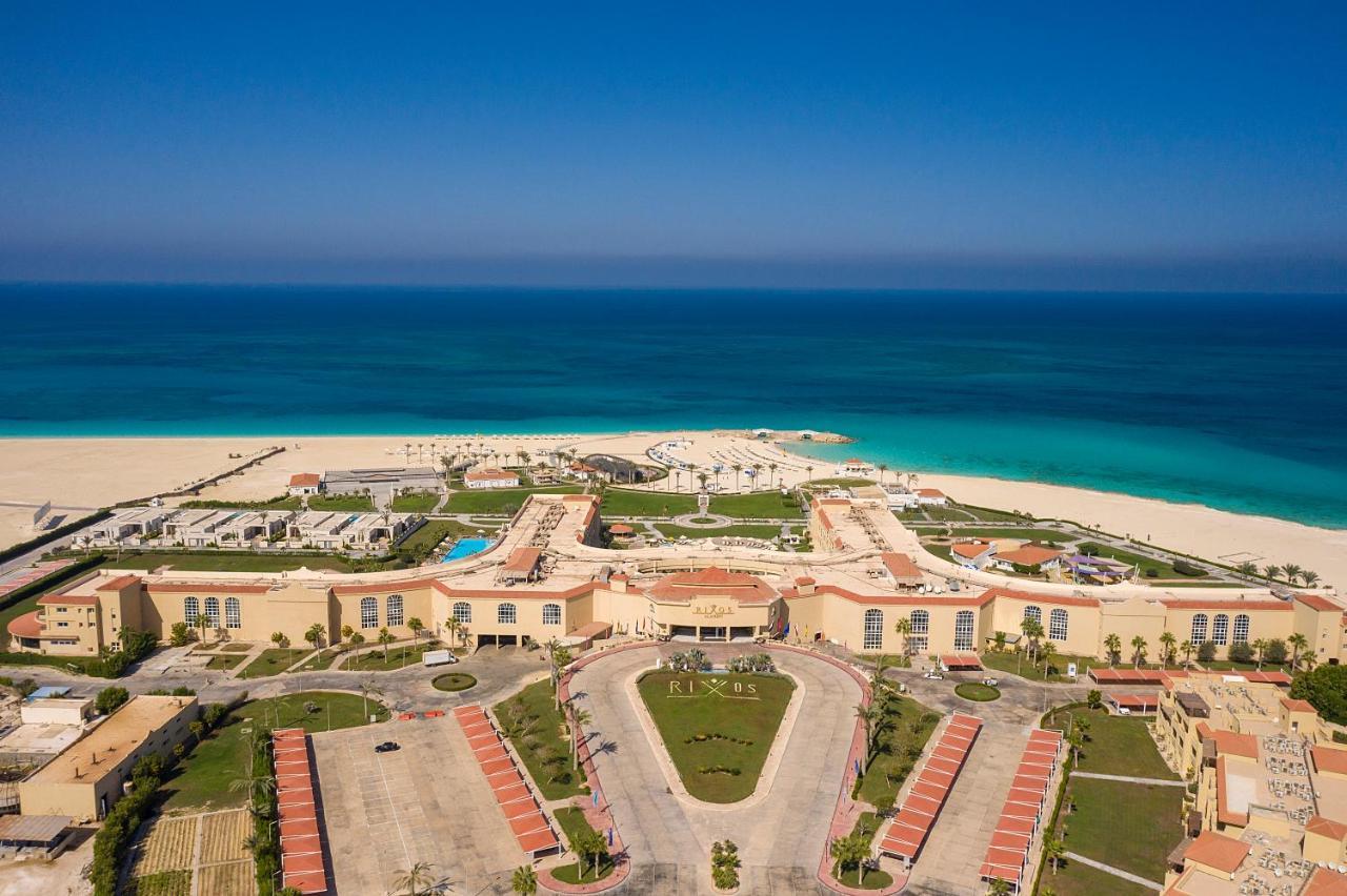 Rixos Alamein - Full Board Plus El Alamein Kültér fotó Aerial view of the resort