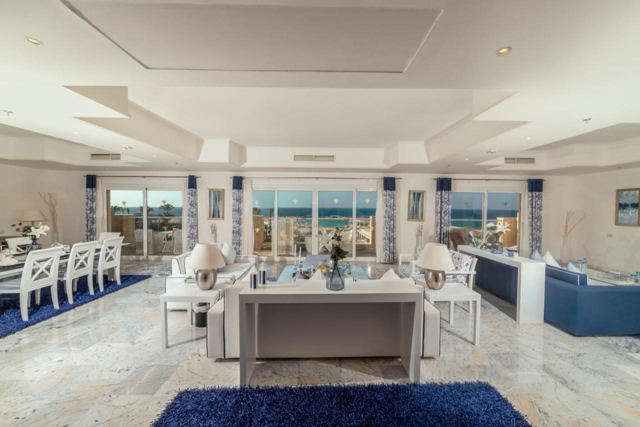 Rixos Alamein - Full Board Plus El Alamein Kültér fotó The interior of a penthouse at The Ivy at Riverbank
